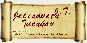 Jelisaveta Tucakov vizit kartica